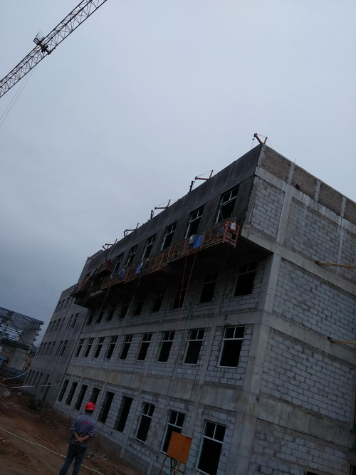 銅川分公司第一項目部多舉措確保吊籃安全施工