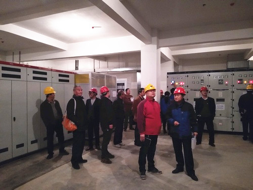 澄合分公司第一安裝隊合陽金水二期室外供電工程順利通過竣工驗收