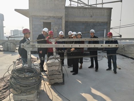 澄合分公司工地上來(lái)了一群挑“刺”的人