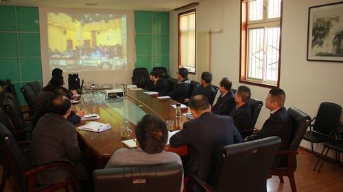 銅煤公司借助建設集團視頻會議系統(tǒng)及時學習貫徹建設集團安全生產例會精神助力企業(yè)發(fā)展