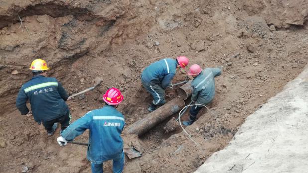 機(jī)電安裝公司山陽(yáng)項(xiàng)目部沖鋒陷陣為業(yè)主解決實(shí)際問(wèn)題