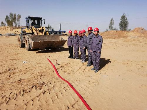 曹家灘煤礦2#、3#轉(zhuǎn)載點正式開工