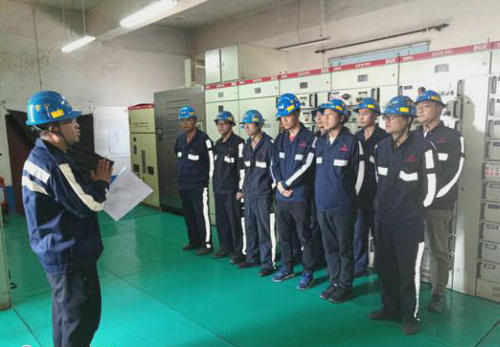 陜煤建設(shè)洗選煤運(yùn)營(yíng)公司洗煤廠:舉行電氣火災(zāi)事故應(yīng)急救援演練