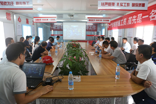 陜煤建設天工公司精心組織項目管理對標  認真開展施工現(xiàn)場觀摩學習