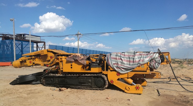 陜煤建設(shè)礦建三公司曹家灘項(xiàng)目部為確保工期再添新設(shè)備