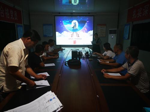 陜煤建設澄合分公司十五部別樣七夕，滿滿的幸福感