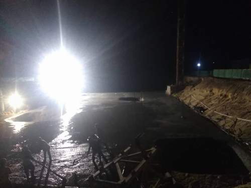 陜煤建設中煤公司小保當?shù)谝豁椖坎?為打造精品工程“秀真功”