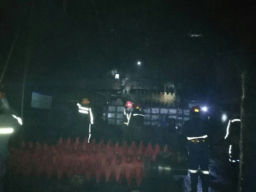 陜煤建設(shè)機(jī)電安裝公司60小時完成紅柳林順槽破碎機(jī)滾齒更換