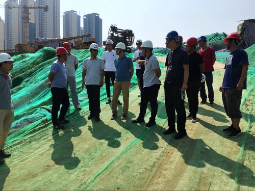 陜煤建設(shè)澄合分公司第十一項目部中科遙感項目3#、基槽順利通過驗收