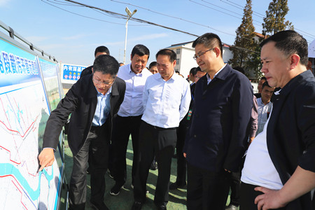 漢中市委書記王建軍視察陜煤建設(shè)漢中分公司金華路項目