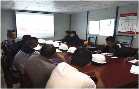 陜煤建設(shè)漢中分公司春風(fēng)化雨 營造“百日安全”活動氛圍