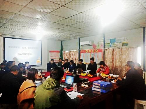 陜煤建設澄合分公司第十二項目部承建的曹家灘四項工程順利通過竣工預驗收