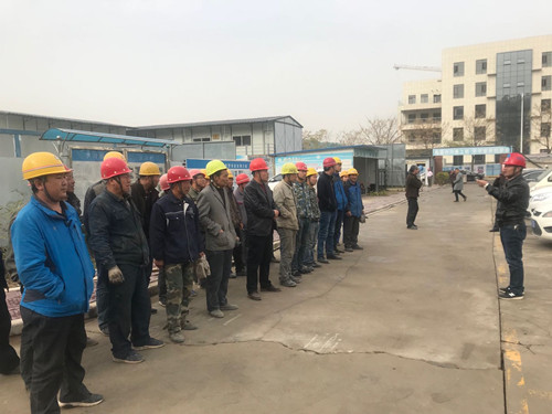 陜煤建設(shè)天工公司土建十五部時(shí)刻嚴(yán)把安全質(zhì)量關(guān)