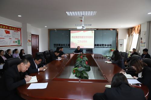 陜煤建設(shè)洗選煤運(yùn)營公司認(rèn)真宣貫建設(shè)集團(tuán)2019年黨建暨黨風(fēng)廉政建設(shè)工作會(huì)精神