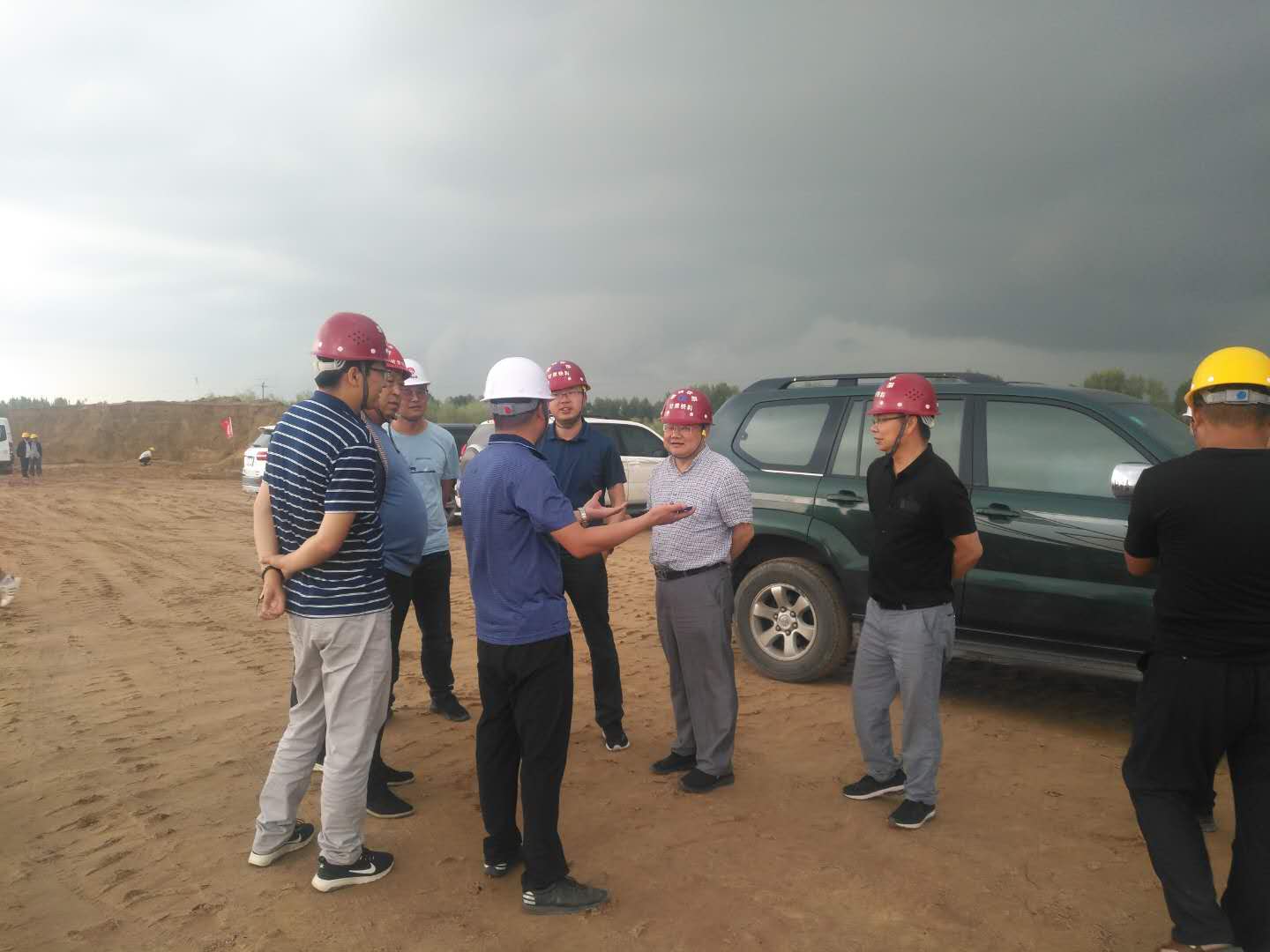 中鐵科研院巡檢組蒞臨靖神鐵路項(xiàng)目部檢查指導(dǎo)工作