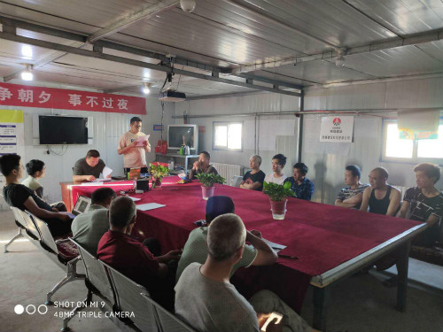 陜煤建設機電安裝公司曹家灘項目部：集思廣“意” 企業(yè)發(fā)展大家談