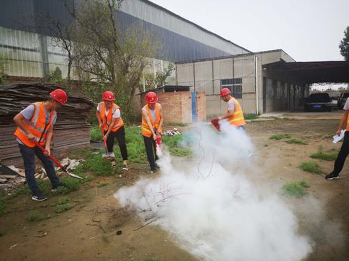 陜煤建設澄合分公司各單位全面檢驗應急能力