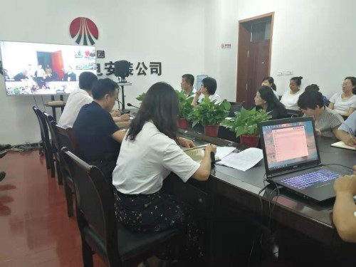 陜煤建設(shè)機(jī)電安裝公司：安全生產(chǎn)經(jīng)營(yíng)月例會(huì)有亮點(diǎn)