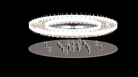 陜煤建設(shè)天工公司應(yīng)用BIM建模模擬筒倉(cāng)施工