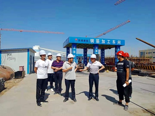 楊讓順深入榆北小保當、曹家灘施工現(xiàn)場檢查指導(dǎo)工作