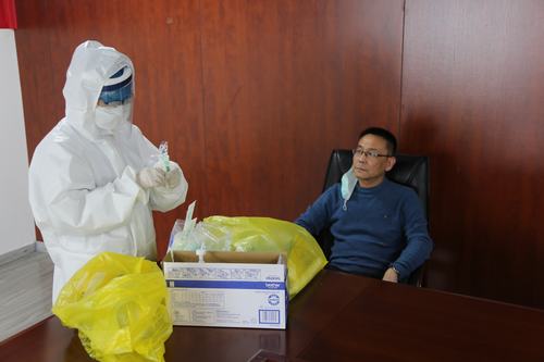 咸陽分公司疫情期間復(fù)產(chǎn)復(fù)工“正在進行時”