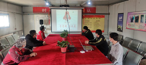 陜煤建設(shè)機(jī)電安裝公司：學(xué)雷鋒，共戰(zhàn)“疫”