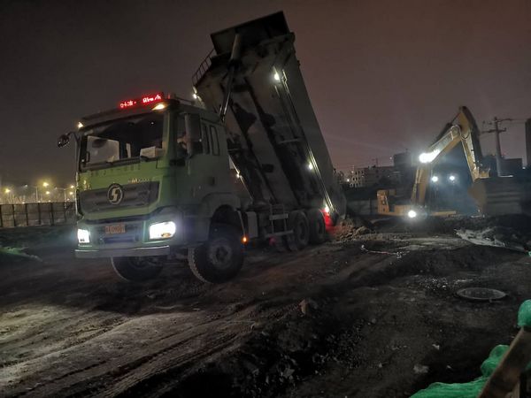 天工公司防疫復工正當時  現(xiàn)場施工忙不停