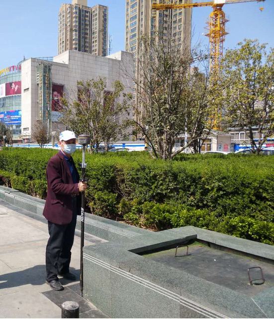 陜煤建設(shè)設(shè)計(jì)研究院圓滿完成咸陽市人民廣場工程測量勘察工作