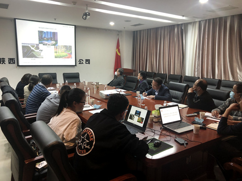 陜煤建設(shè)公司召開藍(lán)山水岸項(xiàng)目景觀綠化設(shè)計(jì)方案匯報會