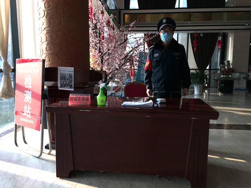 陜煤建設公司：秦和物業(yè)常態(tài)化防疫不松懈