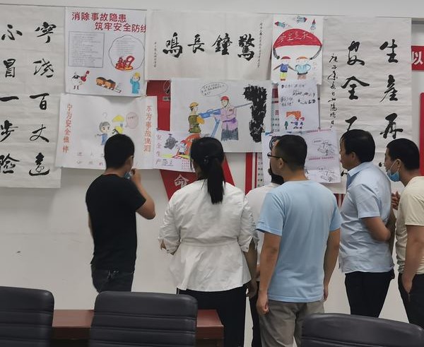 陜煤建設(shè)洗選煤運(yùn)營公司澄合山陽運(yùn)營項(xiàng)目部：安全文化作品展覽進(jìn)行時