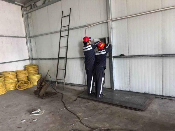 陜煤建設(shè)洗選煤運營公司檸條塔運營項目部庫區(qū)換新顏