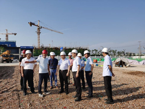 空港新城黨委委員、管委會(huì)副主任劉功毅蒞臨空港PPP項(xiàng)目檢查指導(dǎo)工作