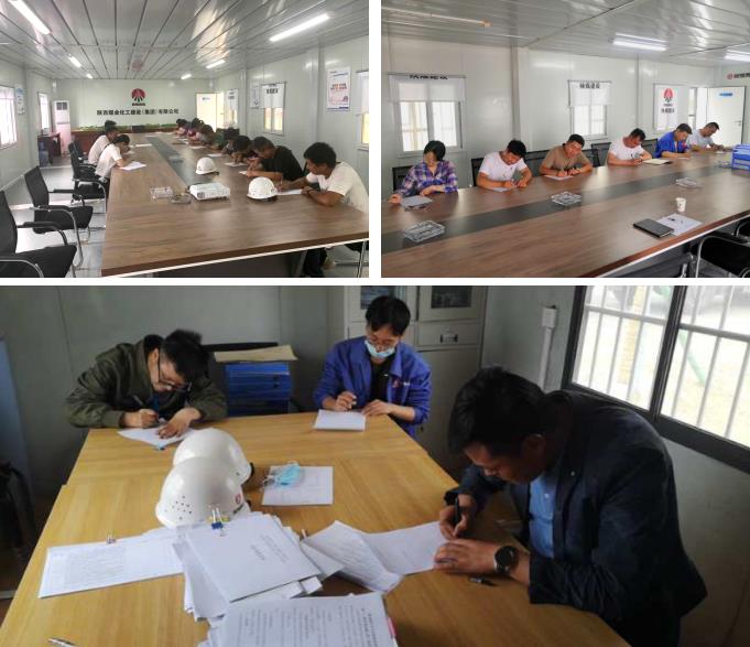 陜煤建設(shè)綠宇公司“逢查必考”、“逢會必考” 提升全員安全素質(zhì)