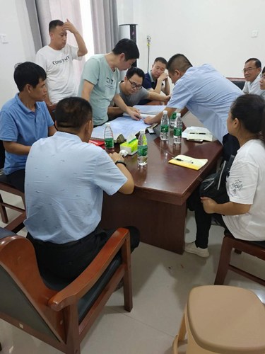 咸陽(yáng)分公司承建的玉桂園住宅小區(qū)4#、5#樓順利通過分戶驗(yàn)收