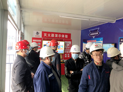 陜煤建設(shè)公司：藍山水岸項目參與安全文明工地觀摩學習