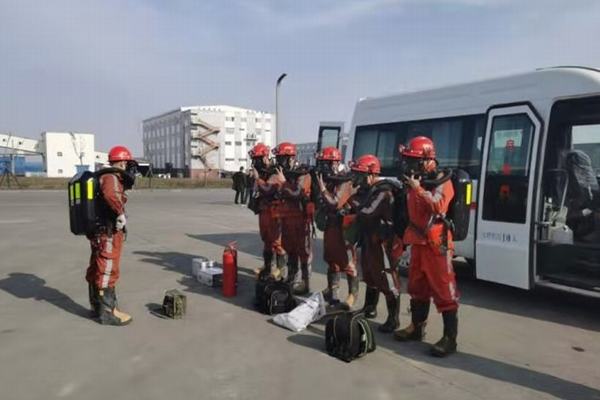 陜煤建設礦建二公司小保當項目部:應急演練助力“百日安全”