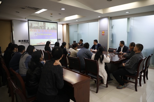 防患于未“燃”，陜煤建設(shè)路橋分公司開展冬季消防培訓(xùn)演練活動