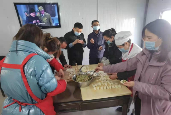 陜煤建設(shè)各單位冬至活動暖人心