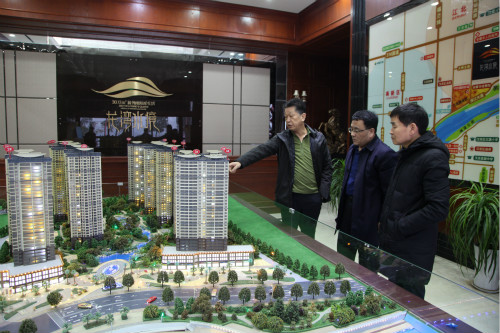 公司領(lǐng)導王明智、楊讓順深入龍灣水境項目視察指導工作