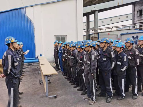 陜煤建設(shè)洗選煤運(yùn)營(yíng)公司紅柳林洗煤廠項(xiàng)目部：不辭勞苦干勁足，齊心協(xié)力保檢修