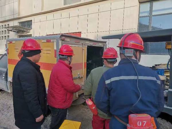 陜煤建設礦建二公司車村項目部開展節(jié)前火工品專項安全大檢查