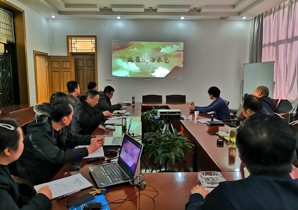 陜煤建設(shè)礦建三公司：觀看警示教育片，反腐倡廉永遠(yuǎn)在路上