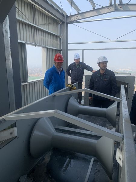 中央儲備糧新建項目領(lǐng)導(dǎo)小組組長、副總經(jīng)理王錄印蒞臨中儲糧項目部檢查指導(dǎo)工作