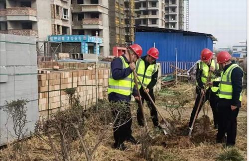 陜煤建設(shè)咸陽(yáng)分公司第五項(xiàng)目部植樹(shù)活動(dòng)如火如荼進(jìn)行中