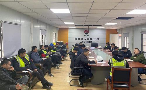 陜煤建設(shè)銅煤公司藍山水岸北區(qū)項目多措并舉保安全促進度