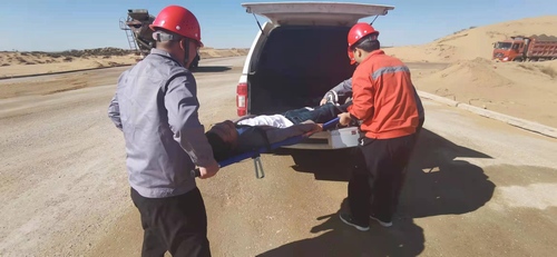 陜煤建設(shè)路橋分公司各基層項目開展應(yīng)急演練活動