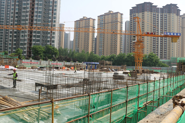 陜煤建設(shè)智慧泊車BOT項目釣臺廣場地下停車場建設(shè)取得階段性成效