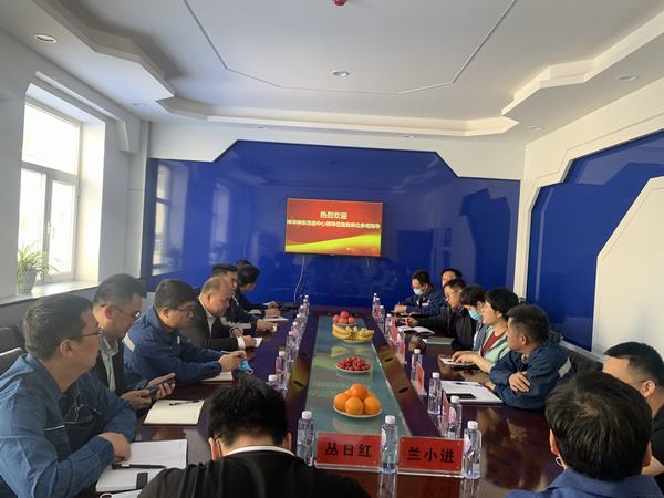 神華神東公司洗選中心一行到陜煤建設(shè)洗選煤運(yùn)營公司紅柳林洗煤廠項目部學(xué)習(xí)交流