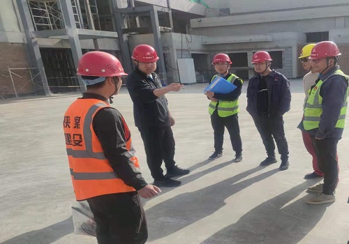 陜煤建設(shè)咸陽分公司第六項目部青年勞動顯擔(dān)當(dāng)